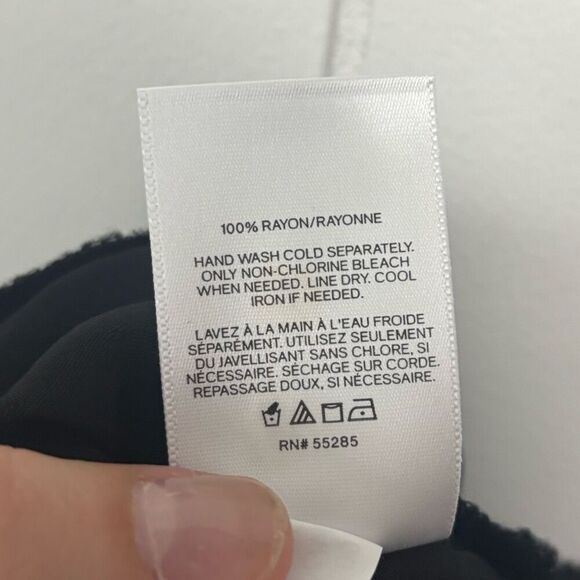 Express Black Polka‎ Dot Dressy Cami Blouse Tank NWT Large - Picture 6 of 6